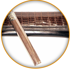 Cigar Case with Magnetic Closure